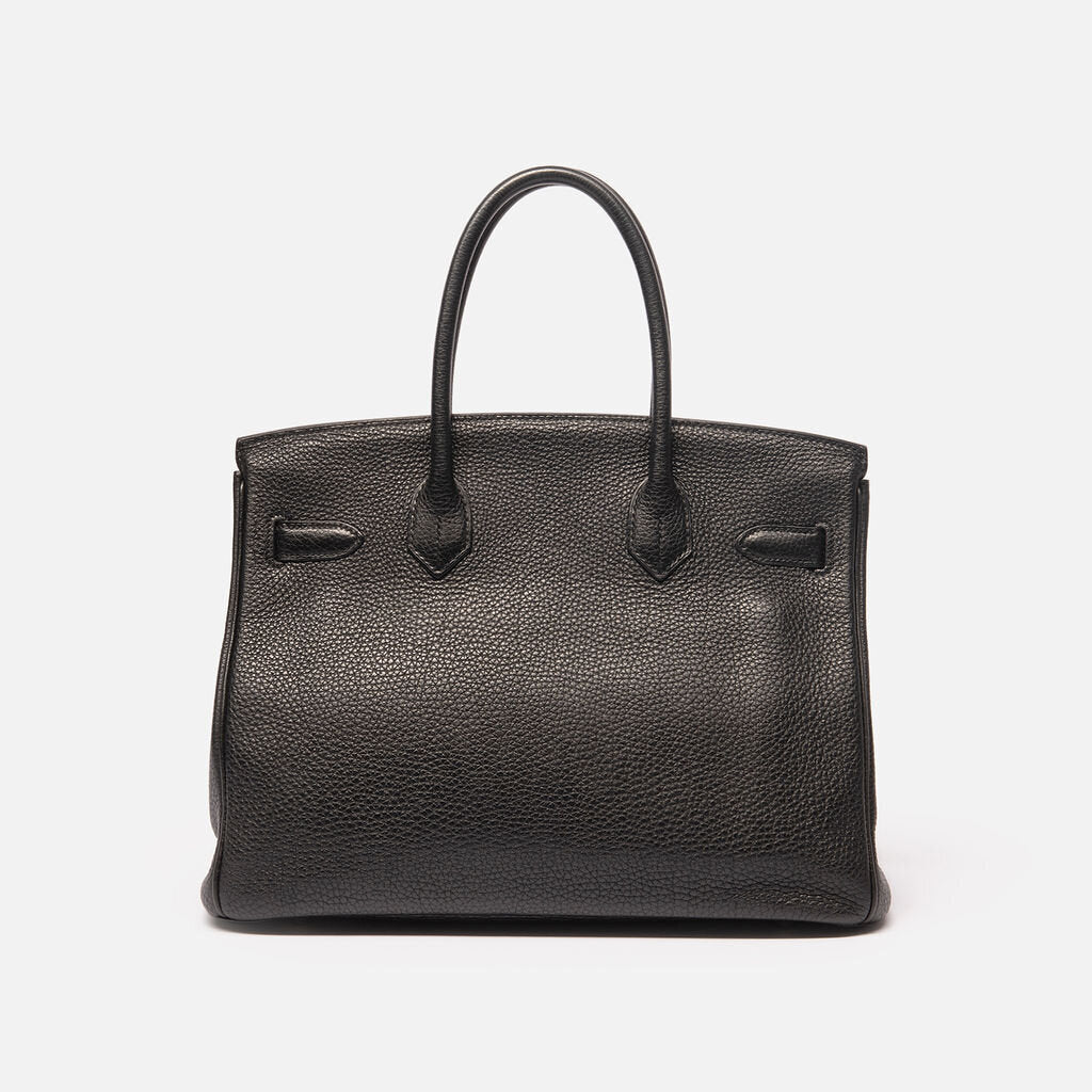 Hermes Black Togo 30 Birkin PHW