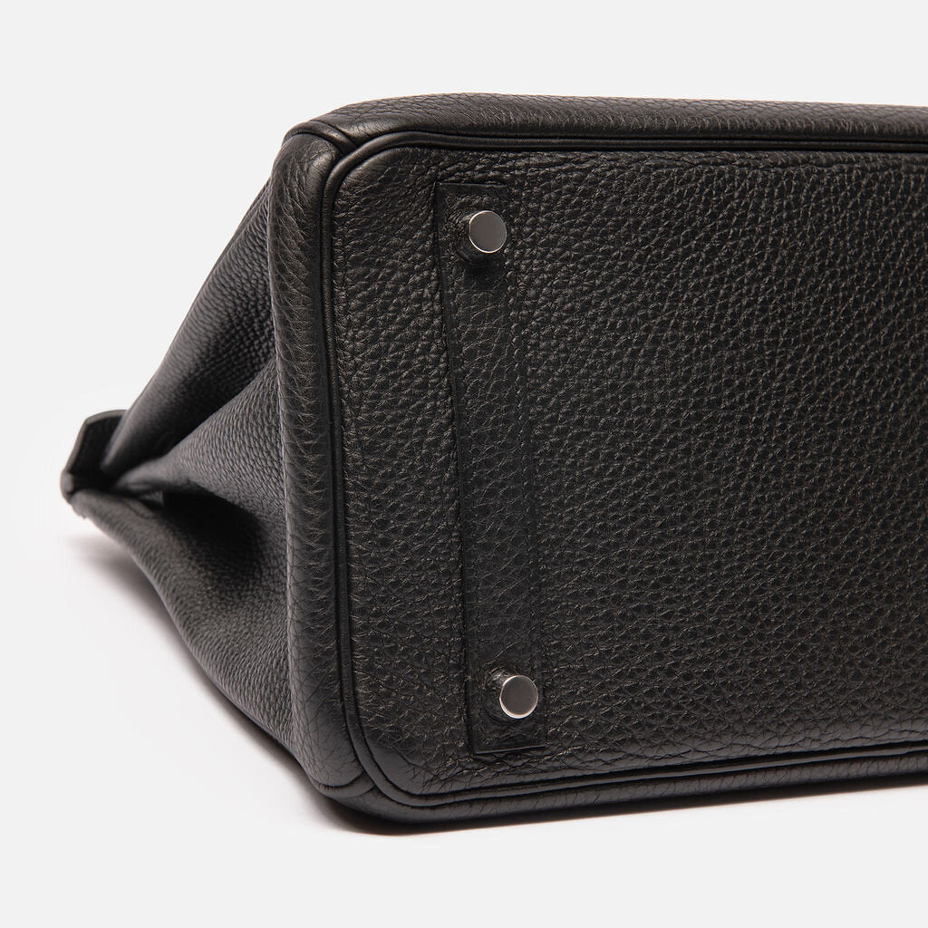 Hermes Black Togo 30 Birkin PHW