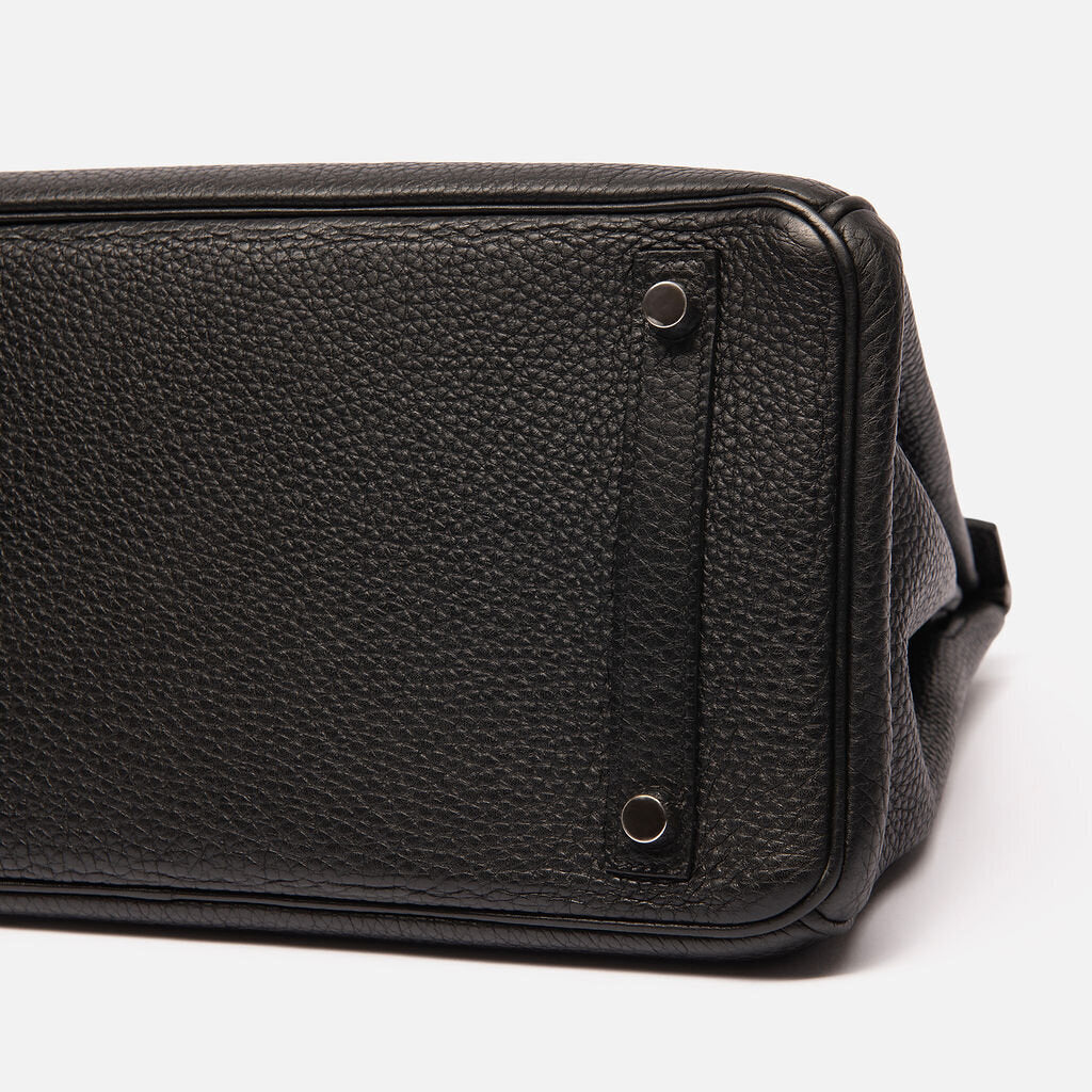 Hermes Black Togo 30 Birkin PHW