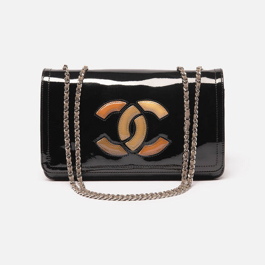 Chanel Black Patten