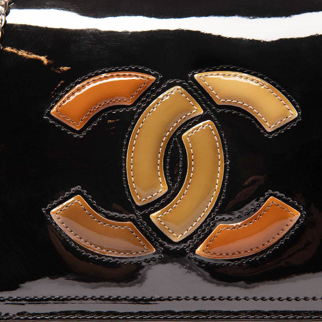 Chanel Black Patten
