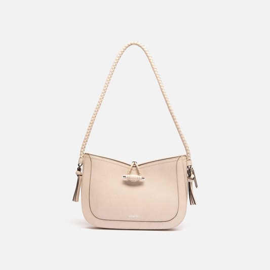 Isabel Marant Cream Boxcalf Shoulder Bag