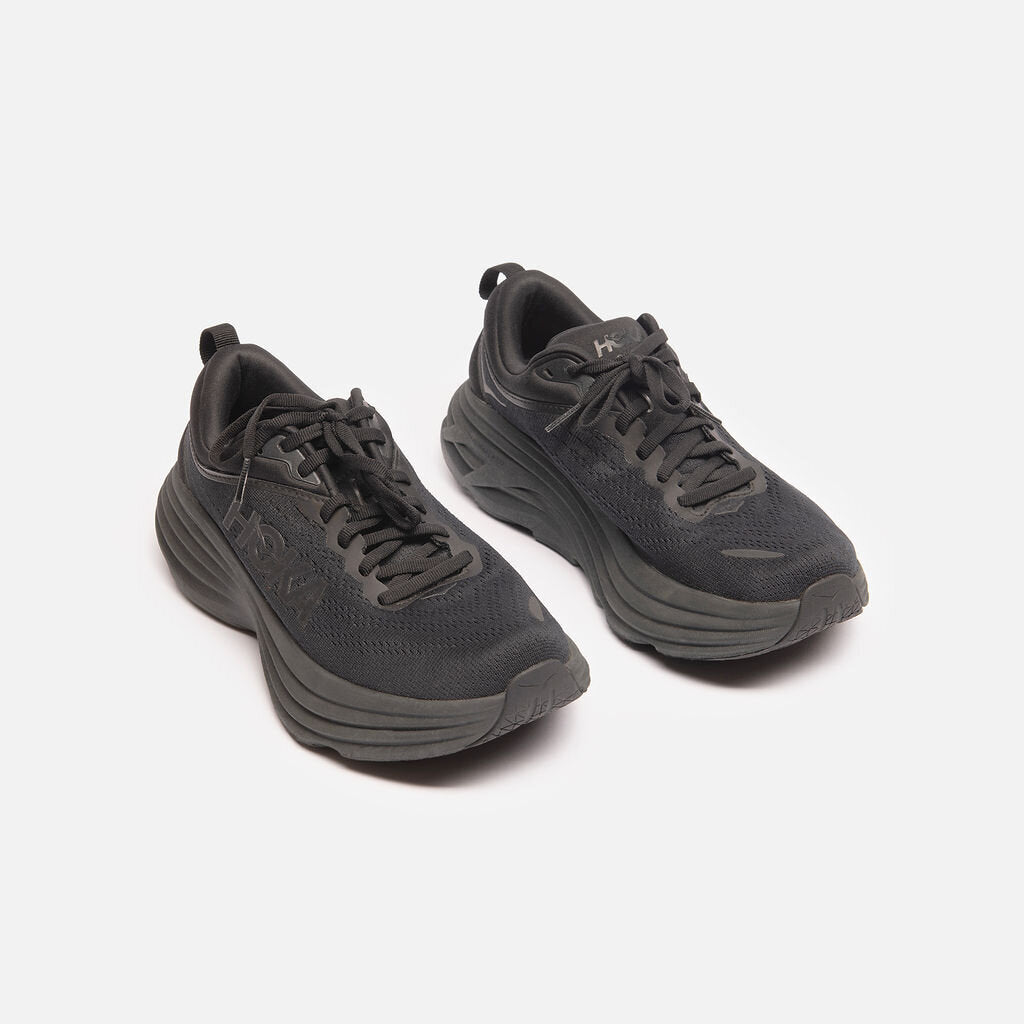 Hoka Black Bondi 8 Running Shoe