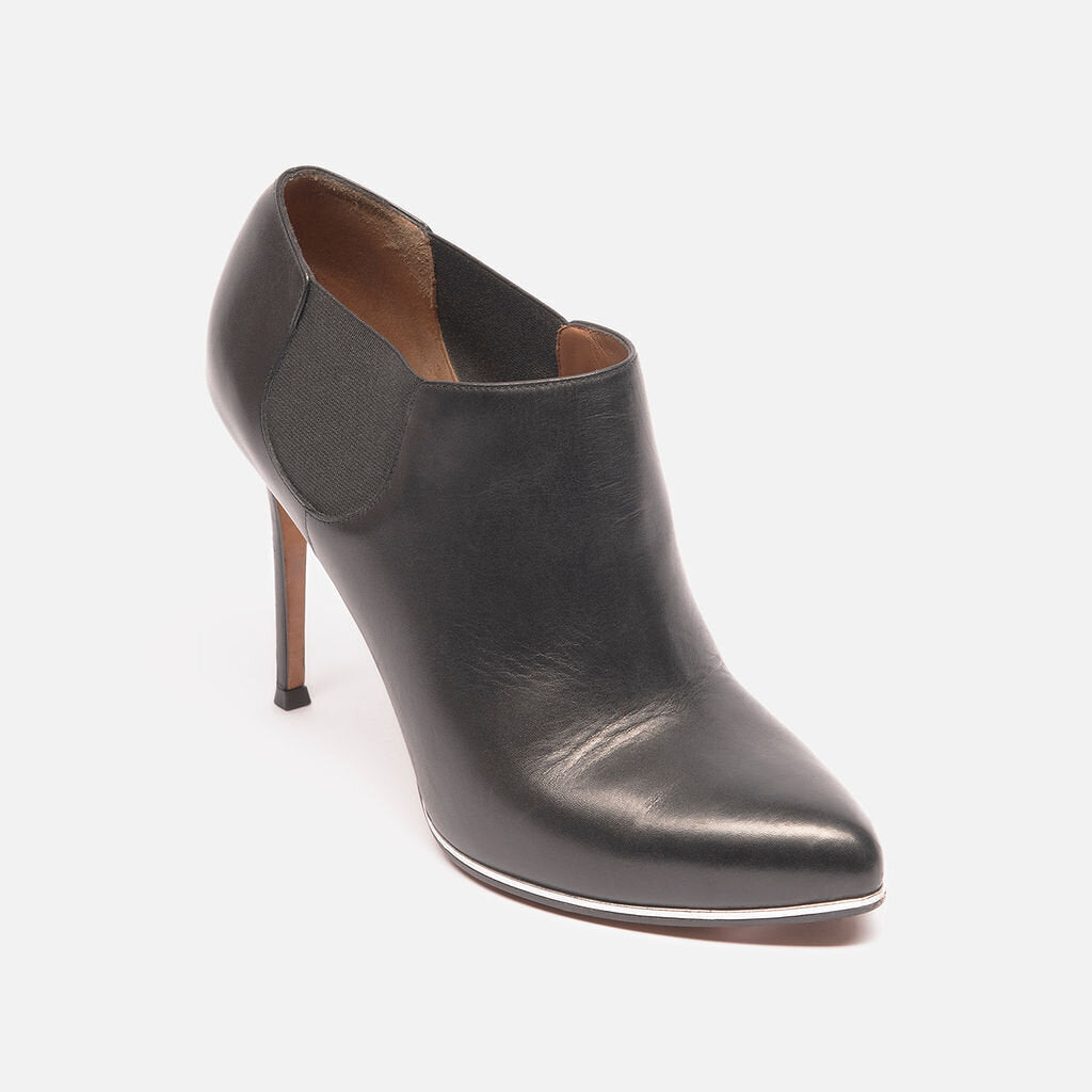 Givenchy Black Leather Bootie