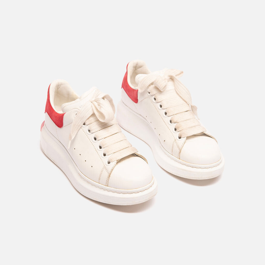 Alexander McQueen White Leather Sneaker