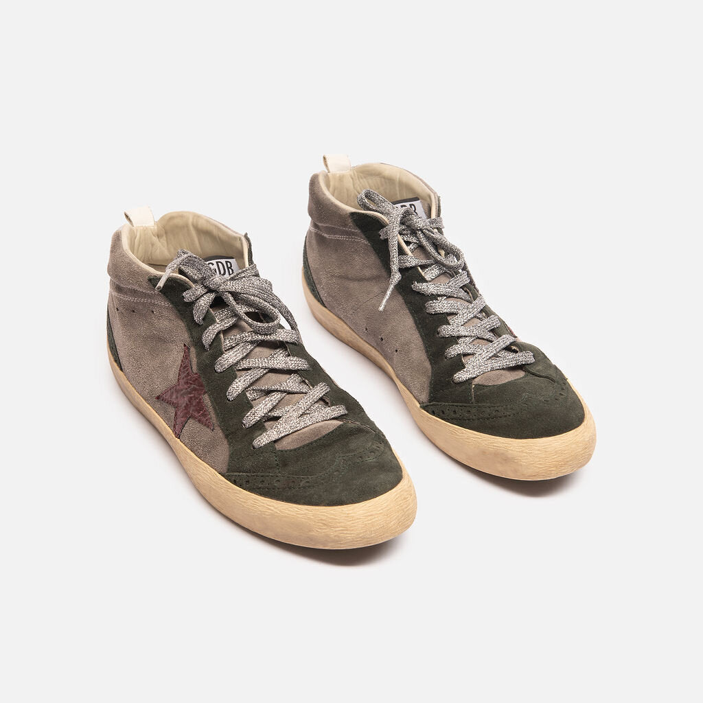 Golden Goose Grey Suede Sneaker