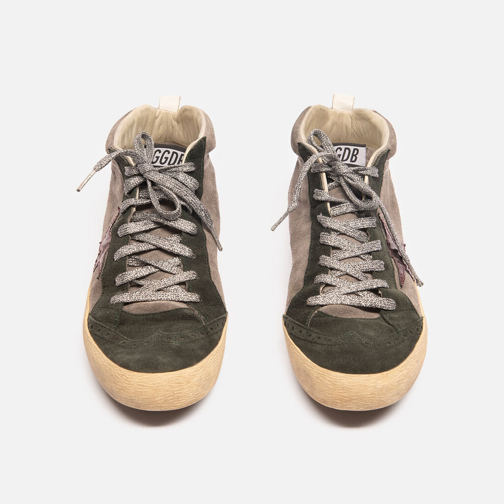 Golden Goose Grey Suede Sneaker