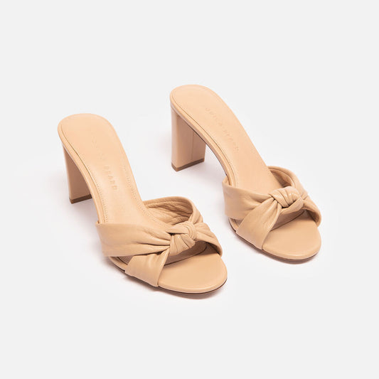 Veronica Beard Beige Mules