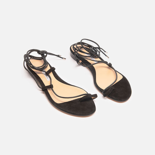 Emme Parsons Black Strappy Sandal