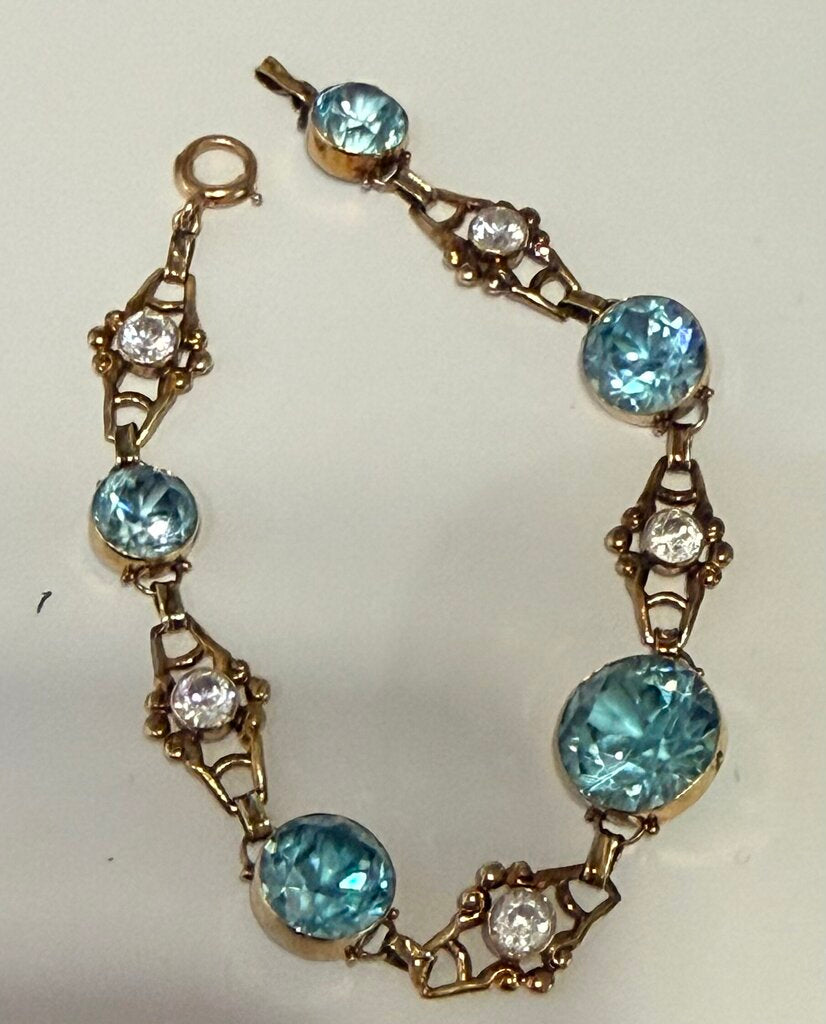 GT Vintage Blue/White Bracelet