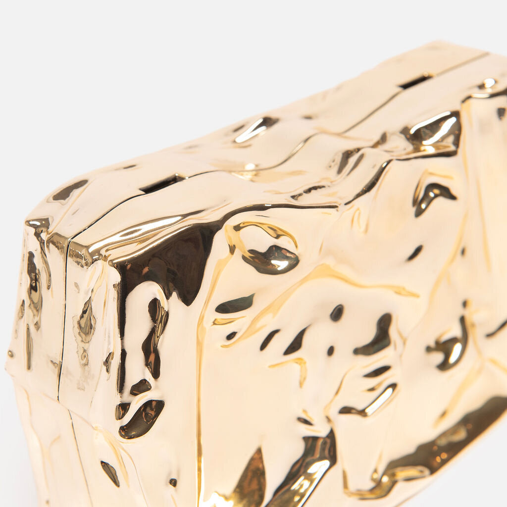 Proenza Schoulder Gold Crush Clutch Bag