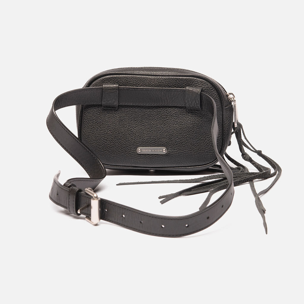 Rebecca Minkoff Black Leather Belt Bag