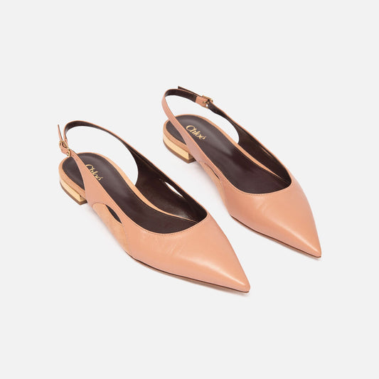 Chloe Blush Pink Flats