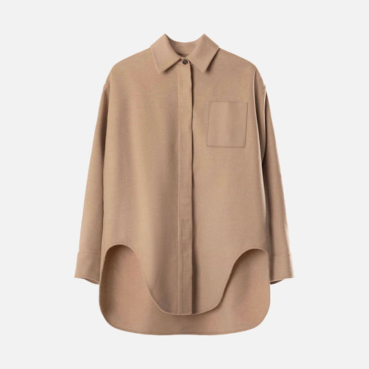 Loewe Light Beige Wool & Cashmere Jacket