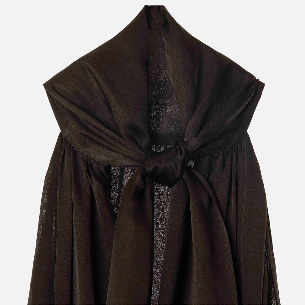 Zimmerman Black Silk Halter Maxi Dress