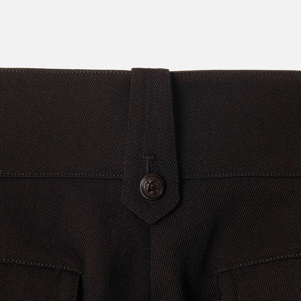 Valentino Black Wool Pant