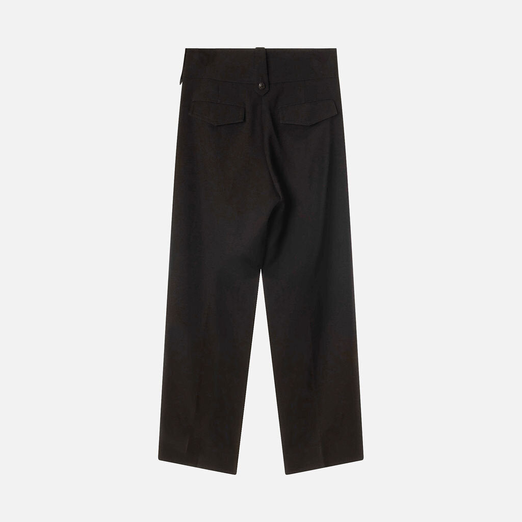 Valentino Black Wool Pant