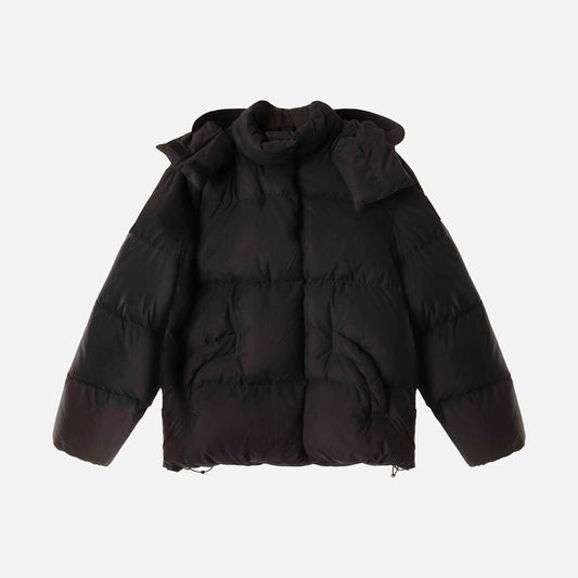 Off-White Black Puffer Coat