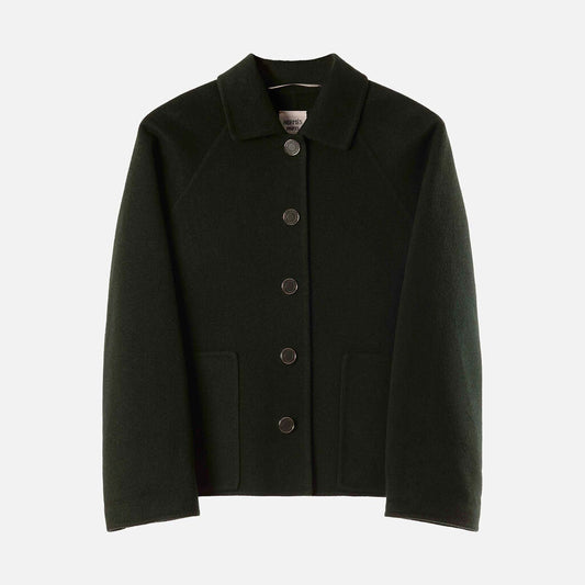 Hermes Dark Green Cashmere Jacket