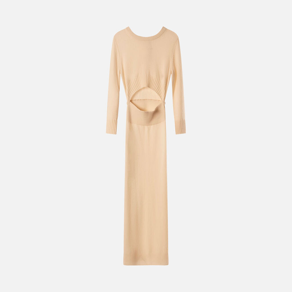 Altuzarra Cream Cashmere Sweater Dress