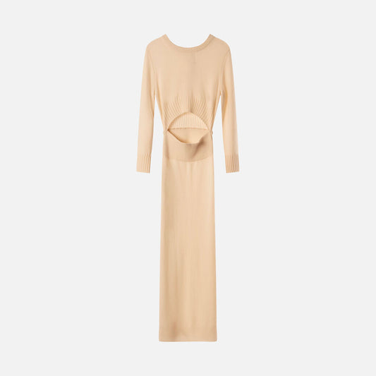 Altuzarra Cream Cashmere Sweater Dress