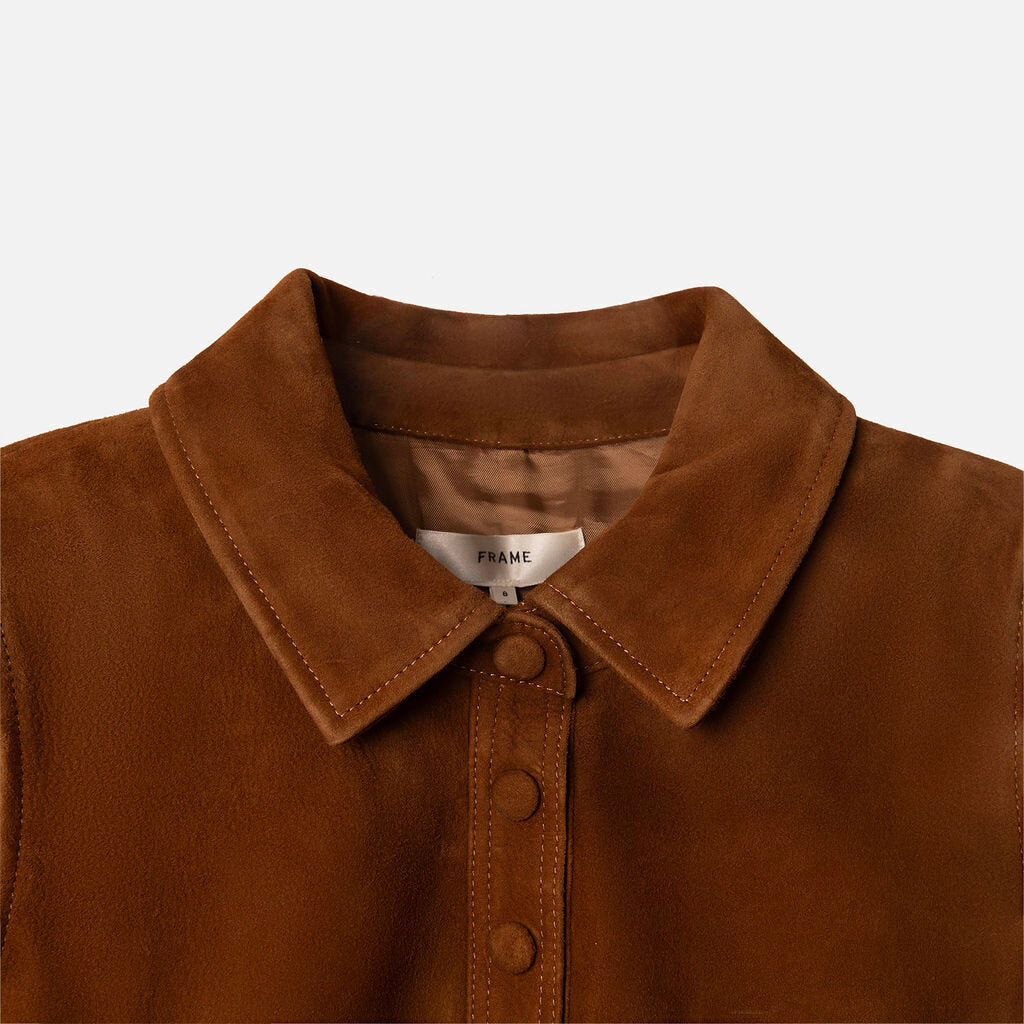 Frame Brown Suede Dress