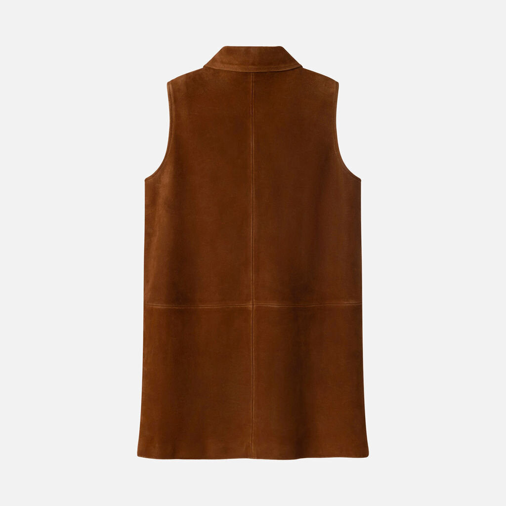 Frame Brown Suede Dress