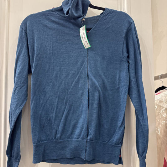Phoebe Philo Era Blue Cutout Turtleneck