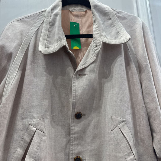 1980s RARE Linen YSL Compass Button Jacket