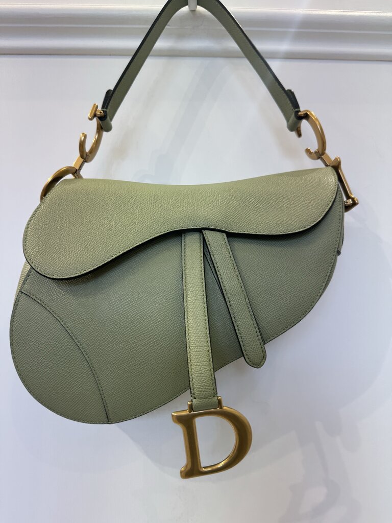 Green Saddle Bag w/ Strap (4600 retail)