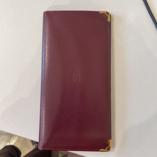 Red Long Monogram Wallet