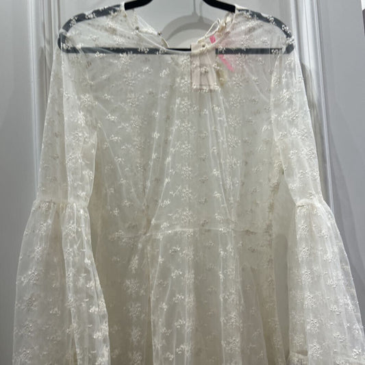 White Sheer Dress