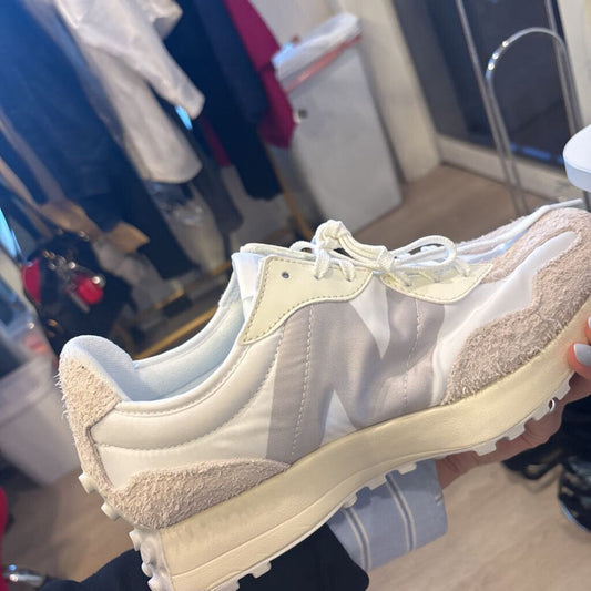 White Suede Sneaker