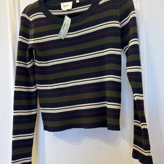 Pepe Jeans Olive Navy White Stripe