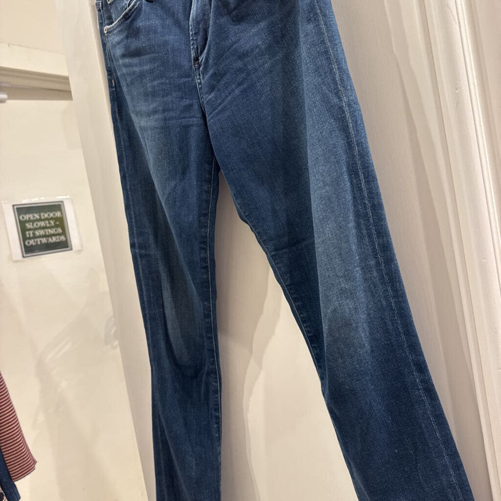 Dark Wash Skinny Straight Jean