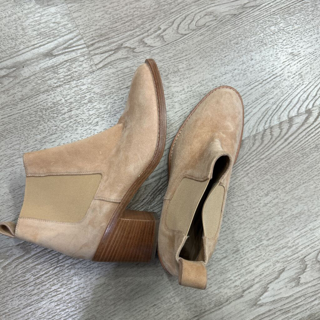 Tan Suede Ankle Boots
