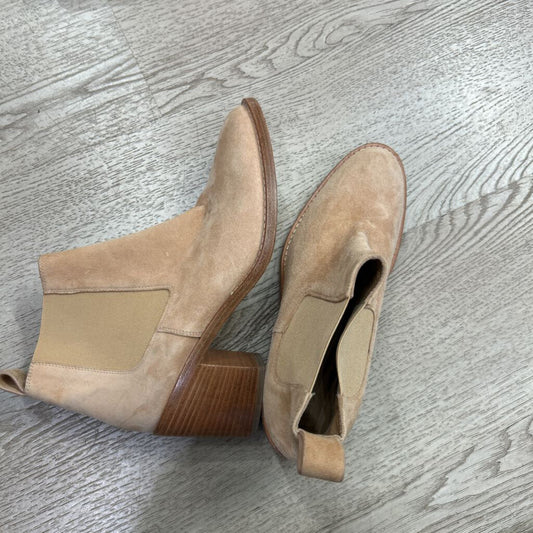 Tan Suede Ankle Boots