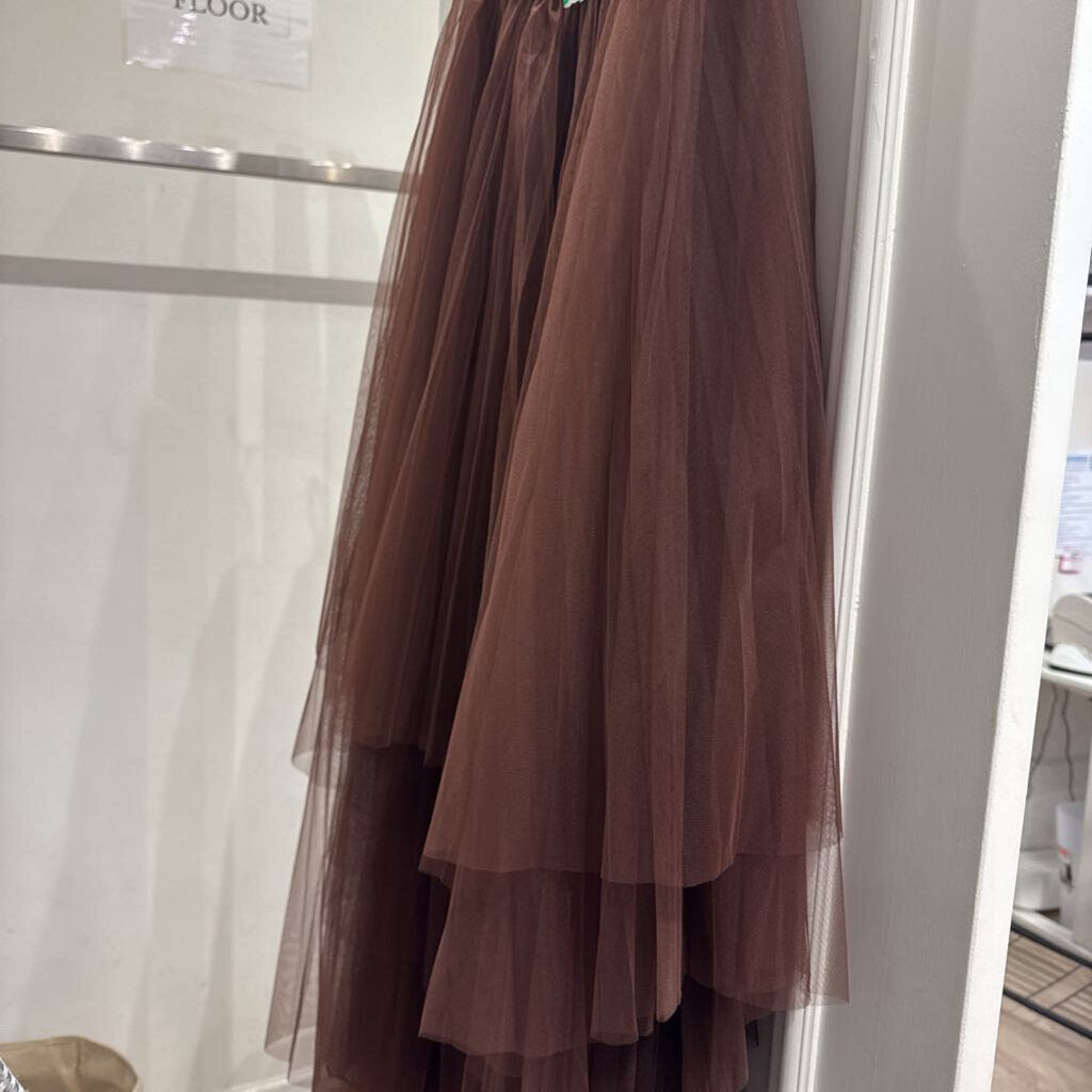 Brunello Cucinelli Brown Maxi Layered