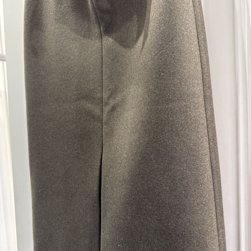 Khaite Olive Wool Slit And Front Pockets(NWT)
