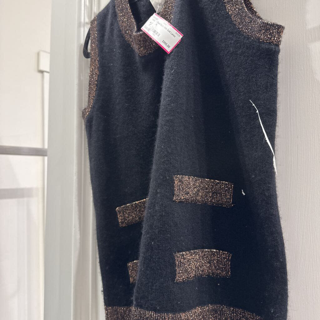 Chanel Black With Gold Lurex