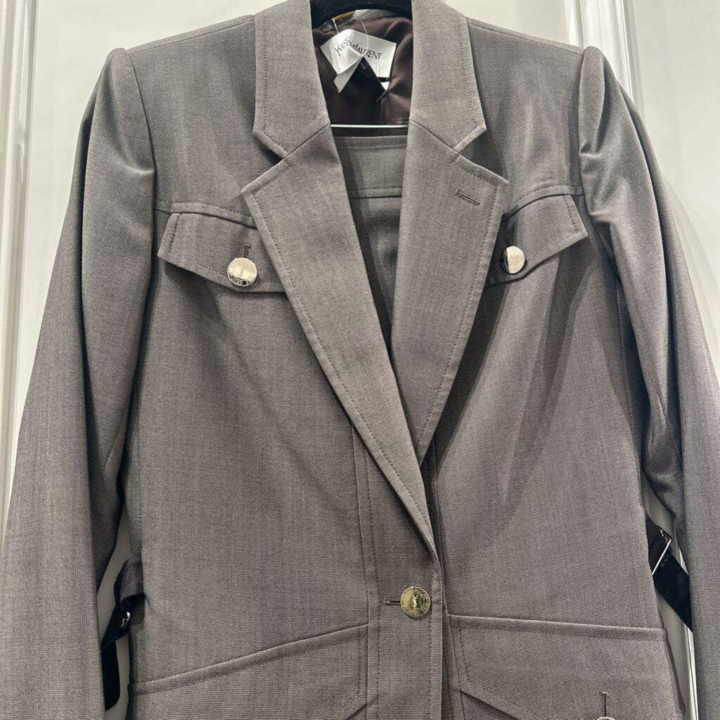 F/W2004 Wool-Silk Jacket (38) / Skirt (40) SET