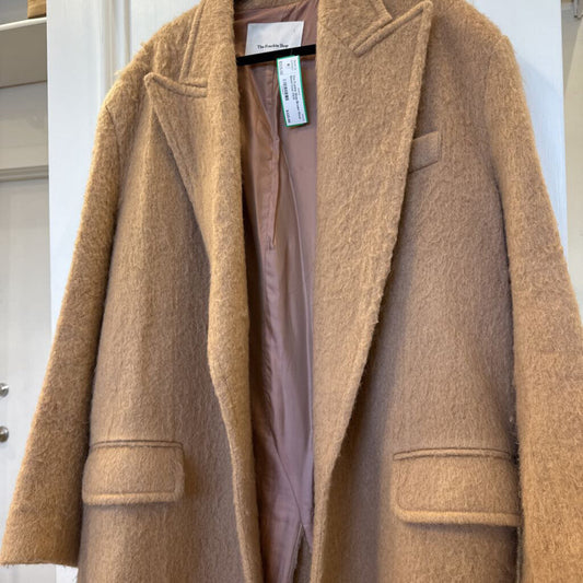 Brown Wool Blend Coat