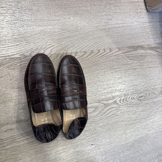 Brown Croc Penny Loafer (248)