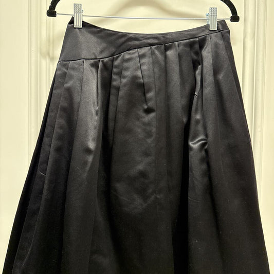 1990's Satin Pleated Puff Skirt