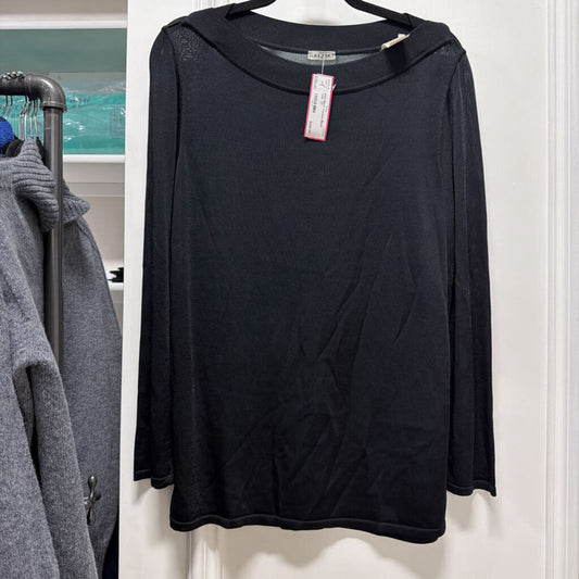 1980-90s RARE Viscose Blend Knit Oversized Crewneck Sweater