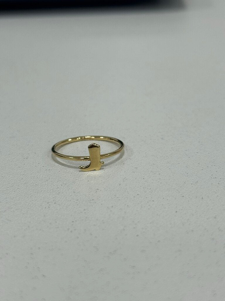 14k YG Cowboy Boot Ring (est 500)