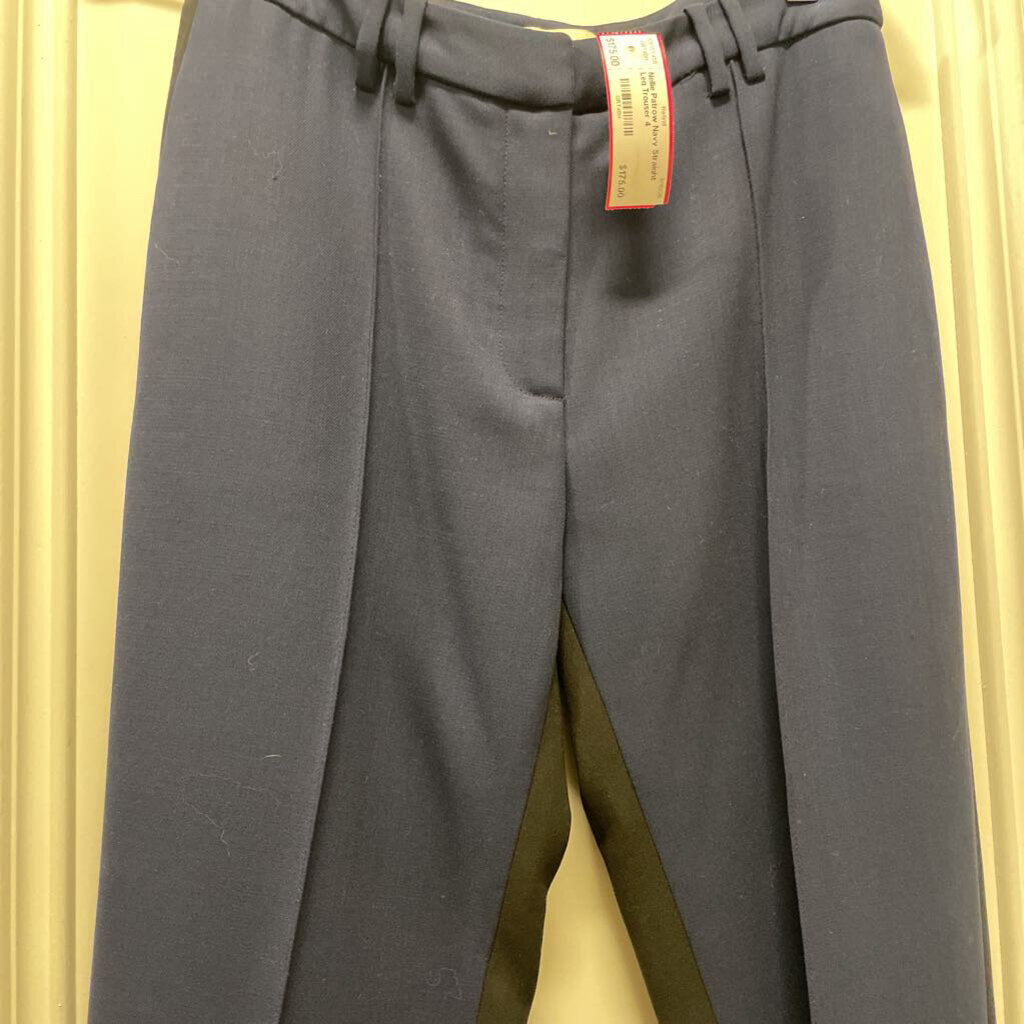 Navy Straight Leg Trouser