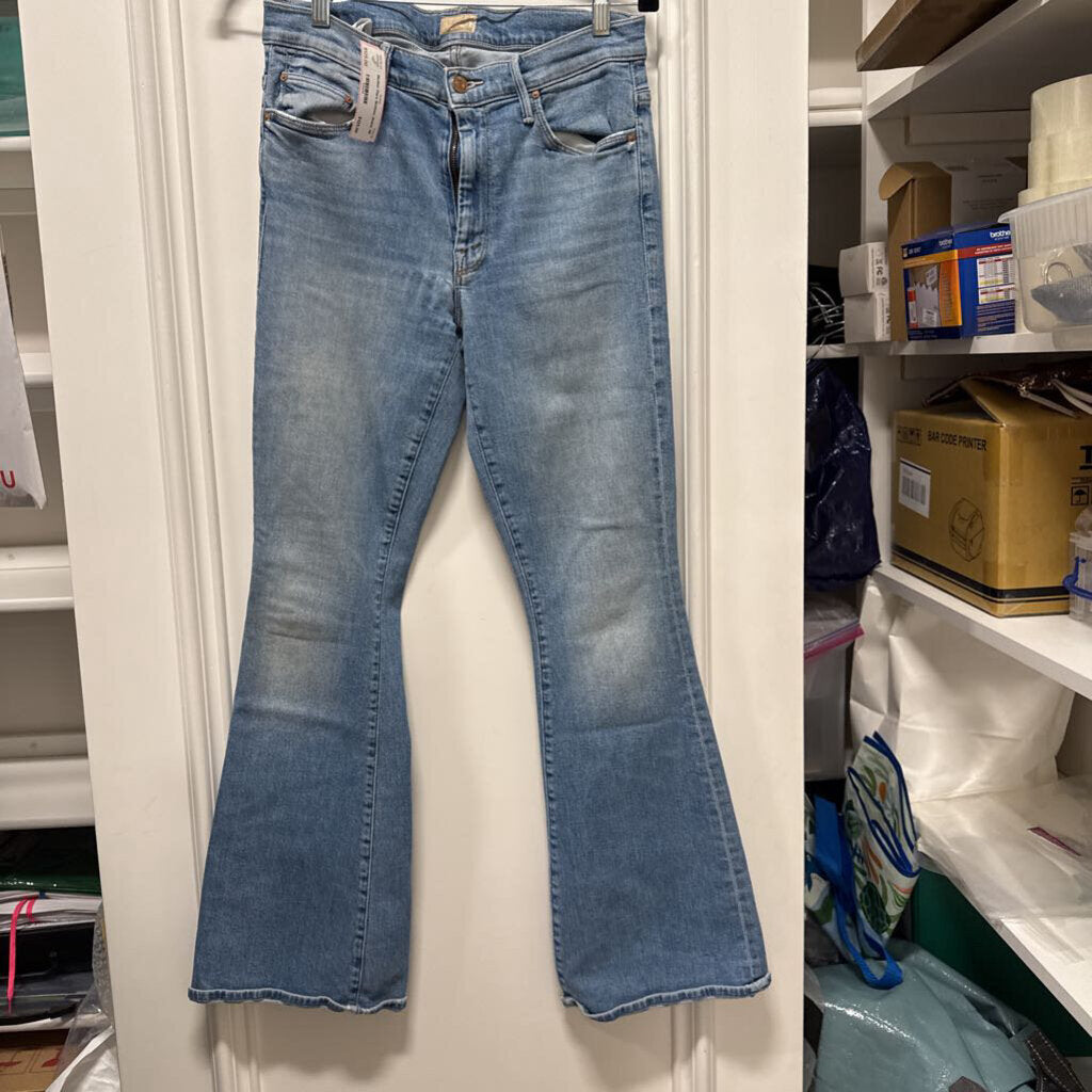Flare Bottom Jeans, 30