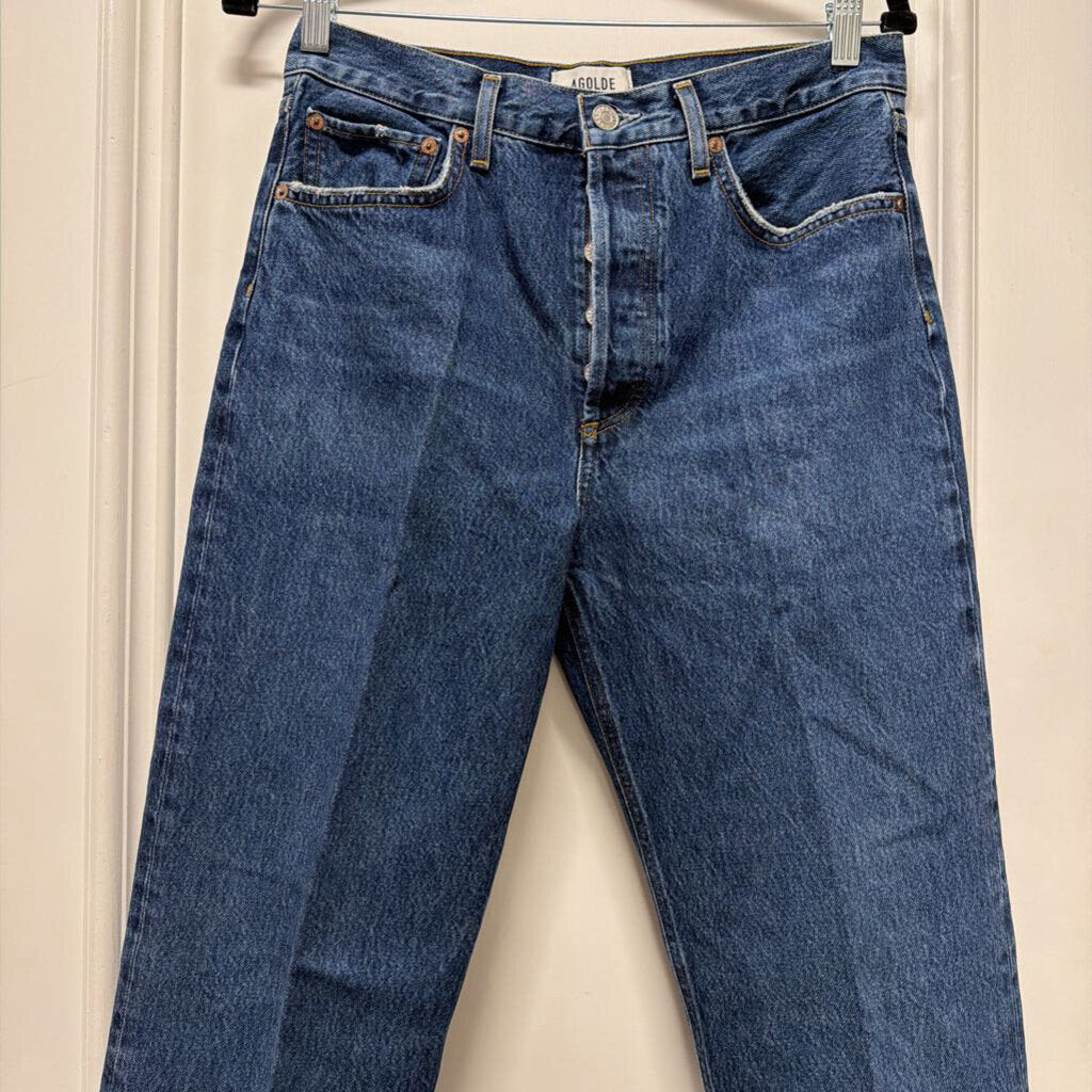 Dark Wash Straight Leg Jean