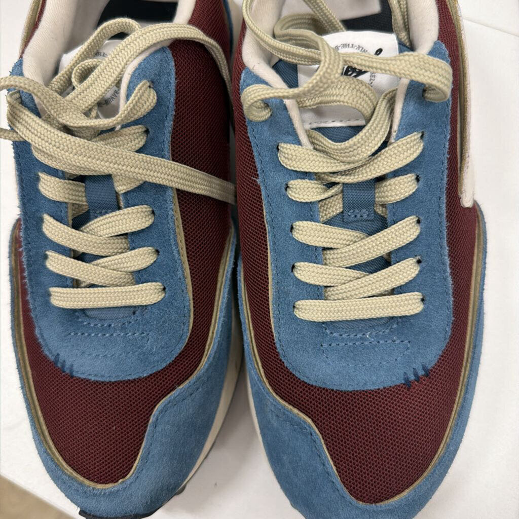 Blue Suede Sneakers, 6